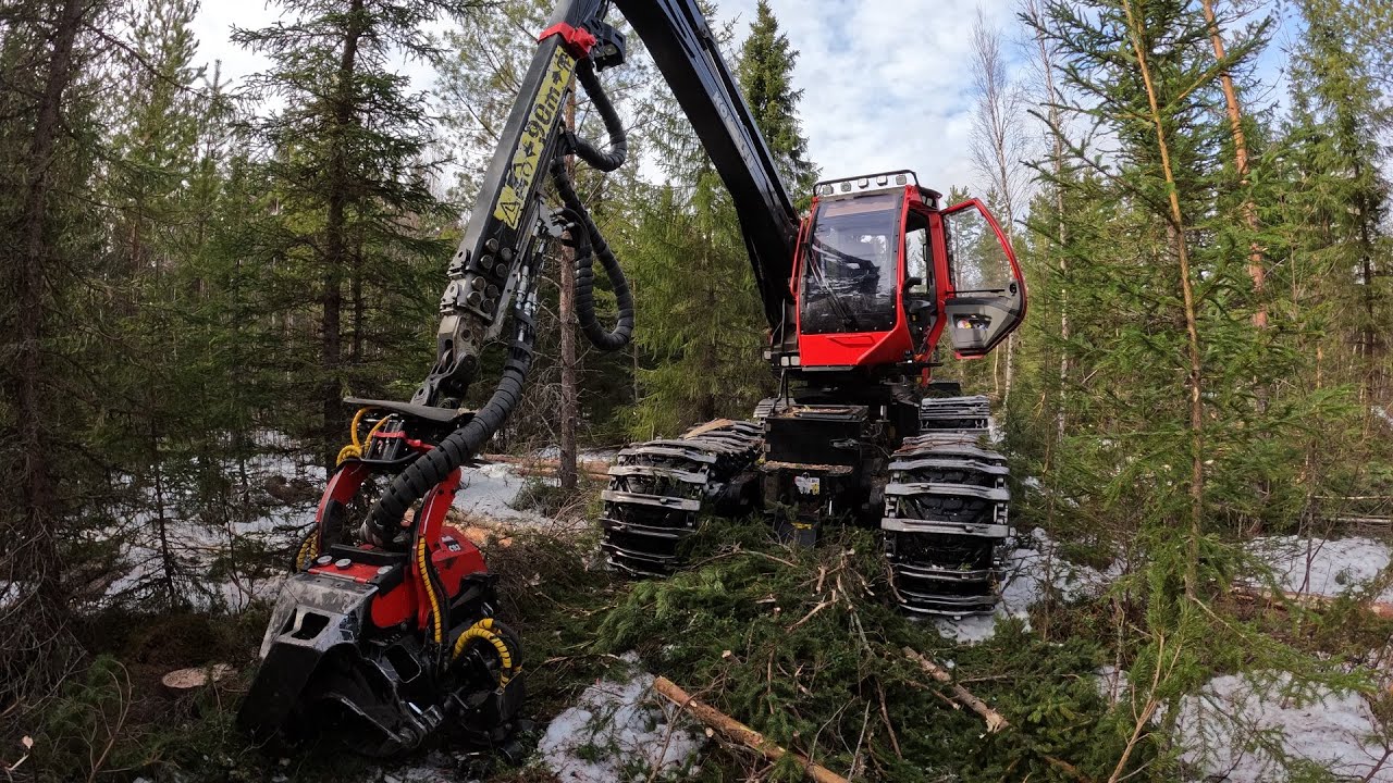 Kävin harjoittelemaan minivivuilla ajoa ja pöllin katkontaa - Komatsu 901XC & C93