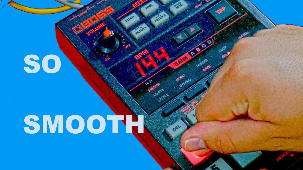 Making a hip hop beat on the Boss SP 202