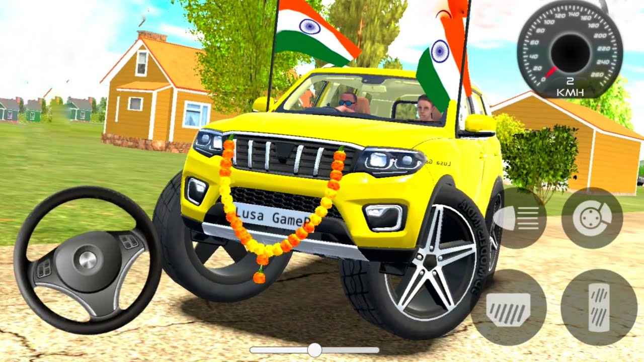 New Look Modified Mahindra Scorpio N Driving 3D - Indian Kar Wala Game - Car Game Android Gameplay