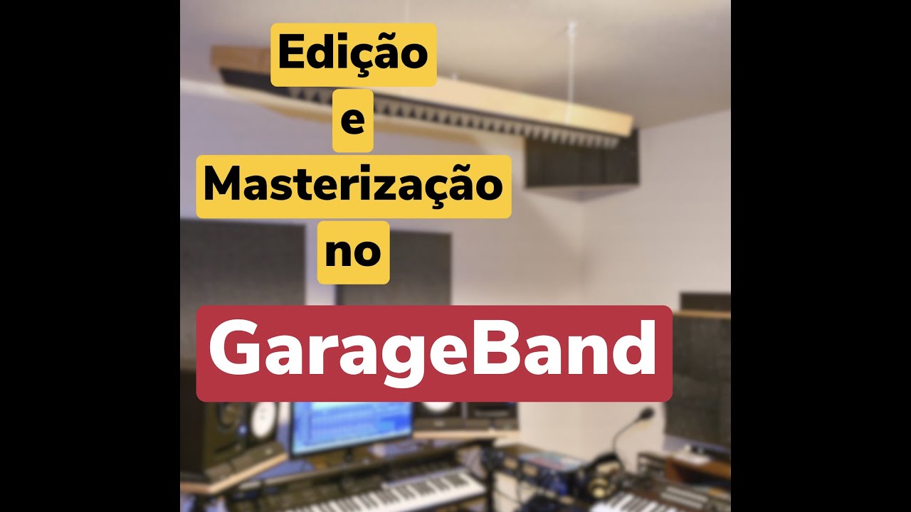 Editando sua masterização no GarageBand!
