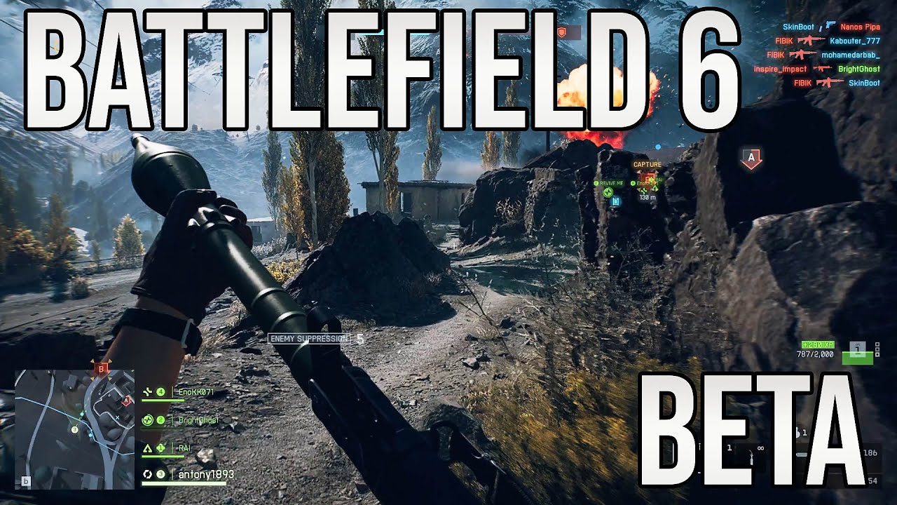 BATTLEFIELD 6 Open and Closed Beta Impression | Battlefield 6 Infantry, Armor & Helicopter Gameplay