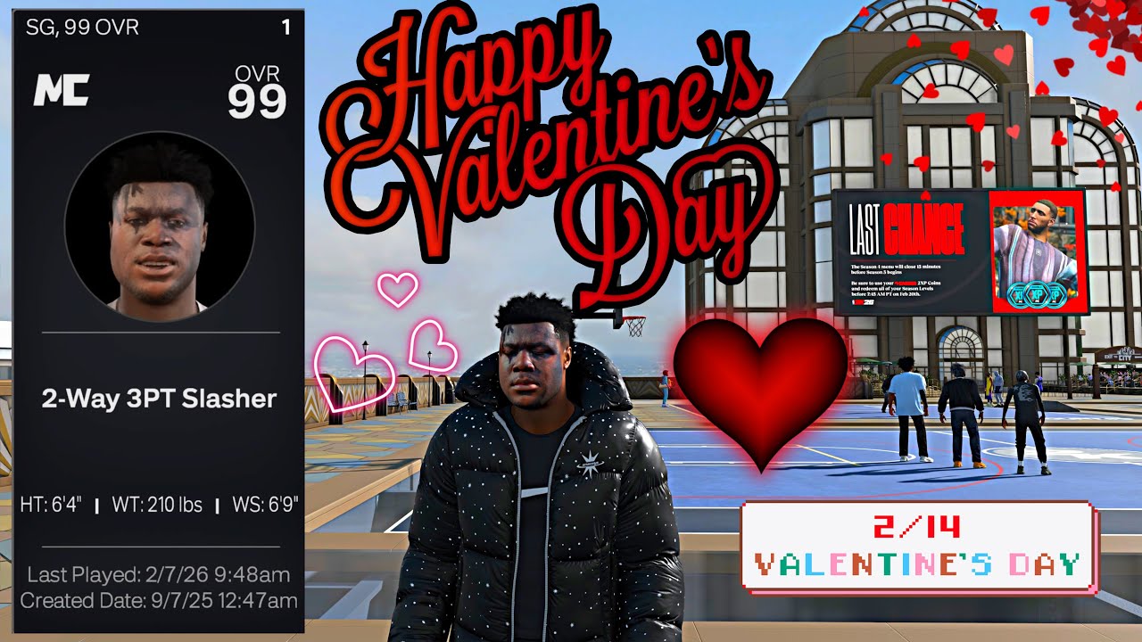 Valentines Day Theater & Park Runs 🔥🏀