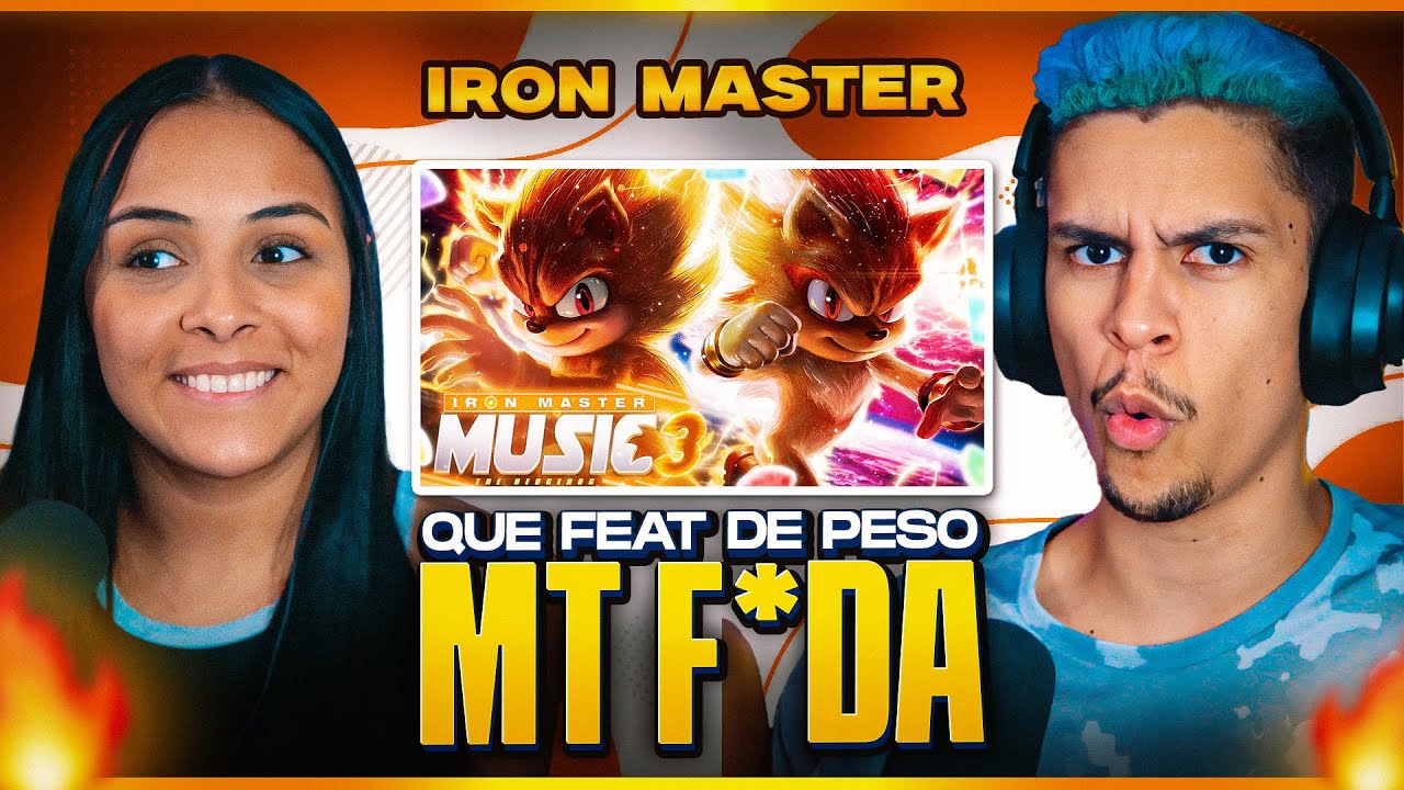 IRON MASTER: Sombras do Passado | Sonic 3: O Filme | [Casal Jounin React] 🔥