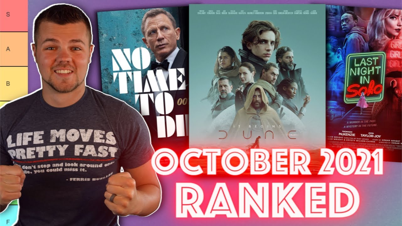 Best and Worst Movies of October 2021 (Tier List)