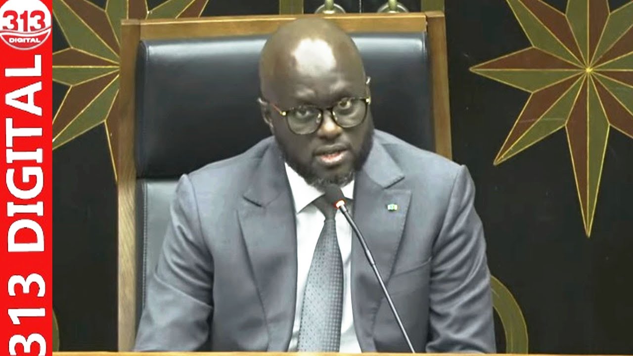 Le discours historique de El Malick Ndiaye Pdt de l&rsquo;AN qui remercie les d&eacute;put&eacute;s apr&egrave;s la fin de&hellip;.