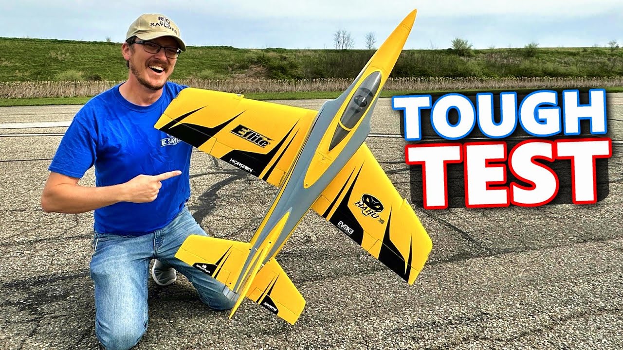 TRYING to BREAK RC Jet!