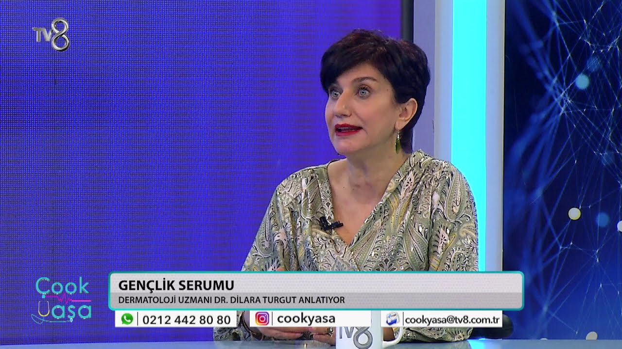 CİLT GENÇLEŞTİRME UYGULAMALARI | TV8 ÇOOK YAŞA PROGRAMI | DR. DİLARA TURGUT