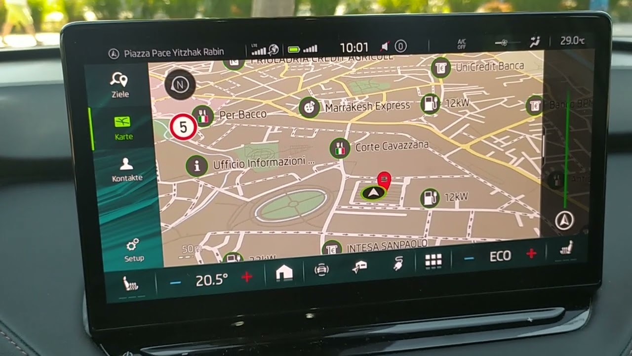 Skoda Enyaq IV - Einfach navigieren ohne genaue Bezeichnung!