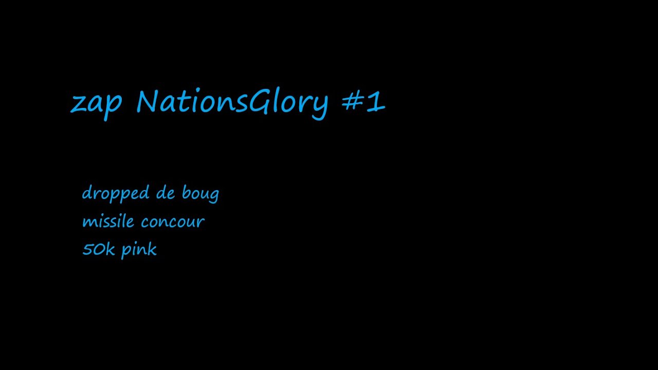 Zap _//_NationsGlory#1 //