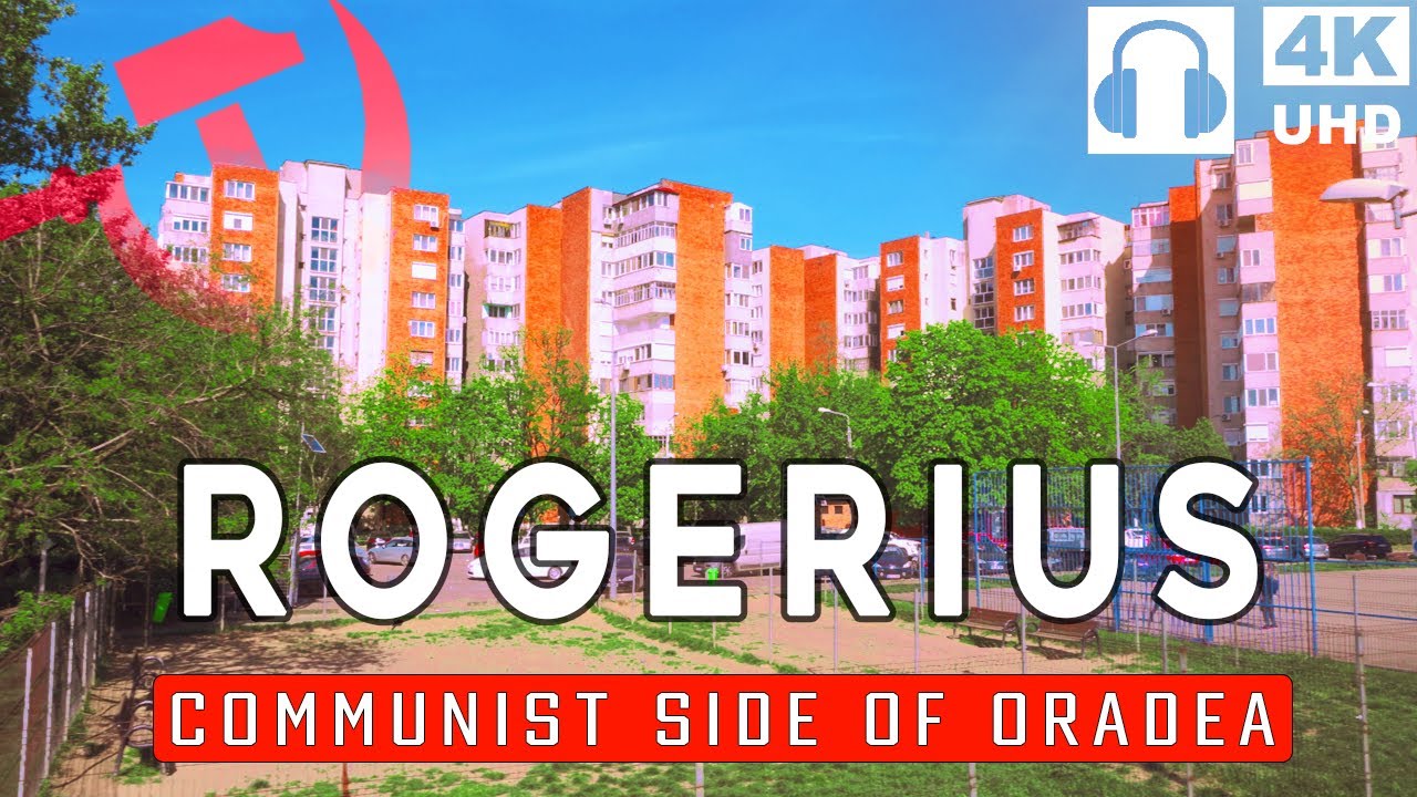 ROGERIUS, the Soviet Side of ORADEA 🇷🇴 | How Most People in Romania Live [4k/60, UHD, Binaural]