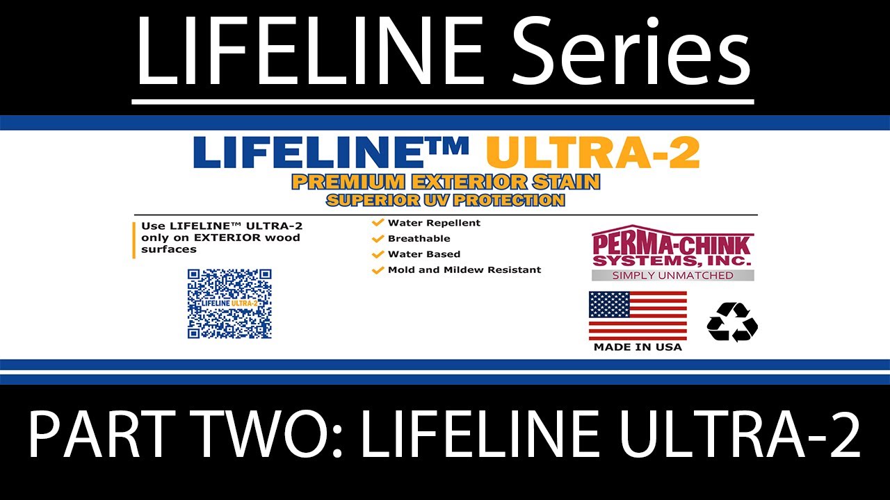 Серия «LIFELINE», эпизод 2: Морилка для наружных деревянных поверхностей LIFELINE ULTRA 2