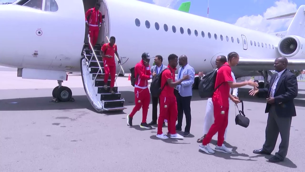 Harambee Stars  arrived in Kenya on Friday Mar 21 2025 after they drew 3-3 with Gambia away .