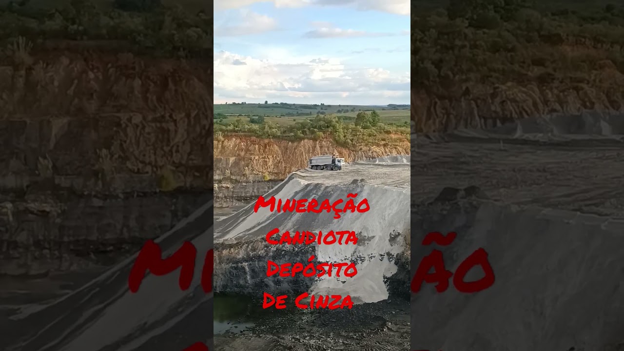 Conheça a mineração de carvão em Candiota: Depósito de Cinza
