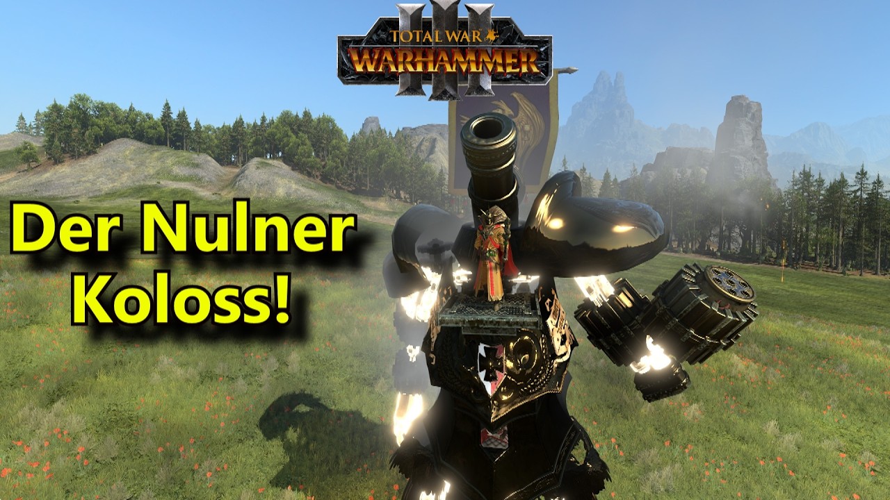 Mech fürs Imperium, Reittier für Balthasar Gelt! Der Nulner Koloss!