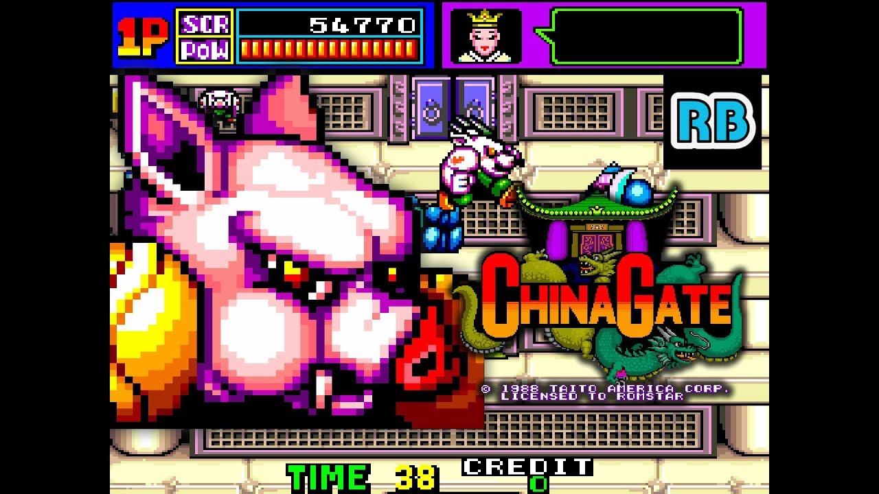 1988 [56fps] China Gate 976500pts Hakai Loop2-5
