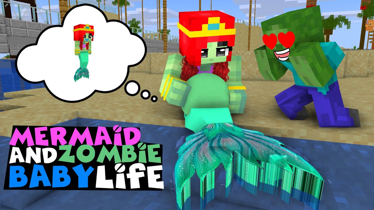 Mermaid and Zombie Life Cute Story