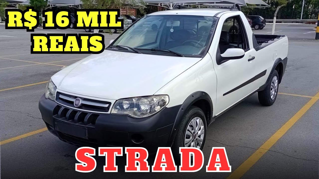 FIAT STRADA À VENDA POR APENAS 16 MIL REAIS