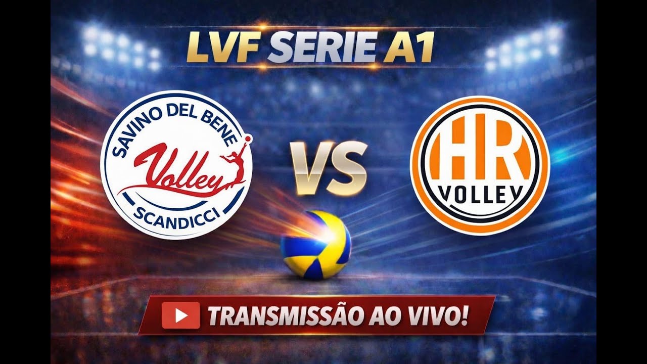 AO VIVO: SAVINO DEL BENE SCANDICCI X CBF BALDUCCI HR MACERATA - LVF SERIE A1.