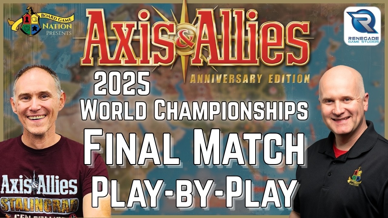 Axis and Allies 2025 World Championship - Finals!