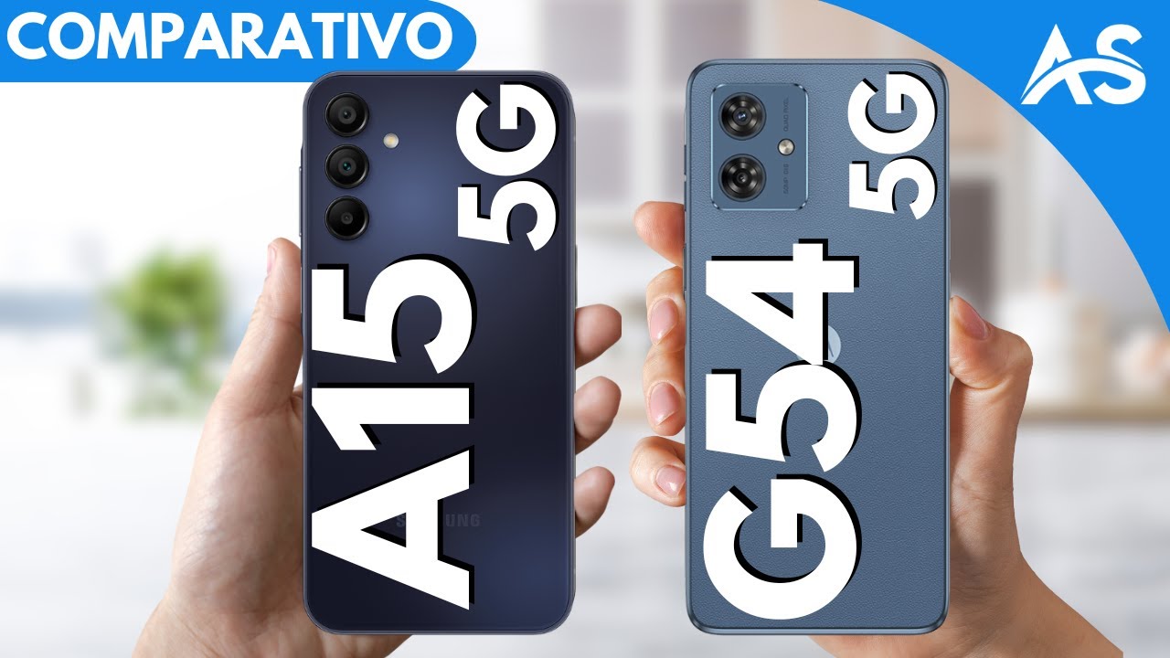 Samsung A15 5G VS Moto G54 5G - Comparativo