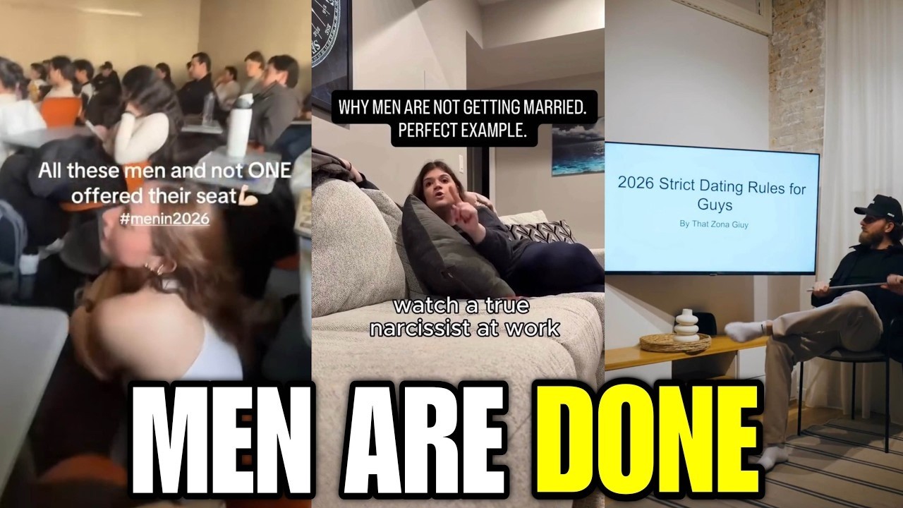 MODERN Women Are FURIOUS Western Men Are COMFORTABLE Being SINGLE For Life