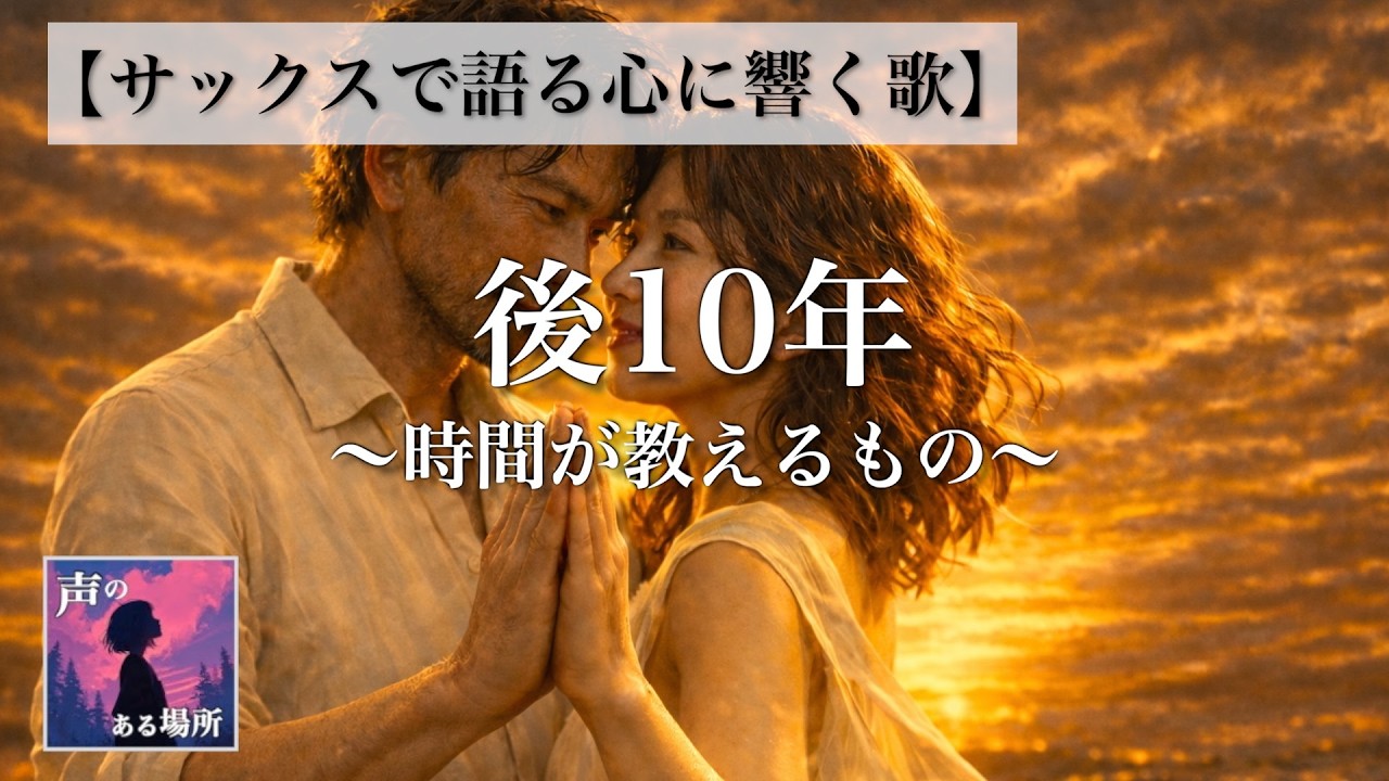 【サックスで語る心に響く歌】後10年〜時間が教えるもの〜