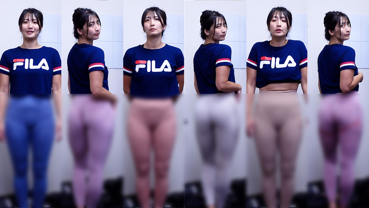 セクシーレギンス６着を試着＆レビュー｜LOOKBOOK