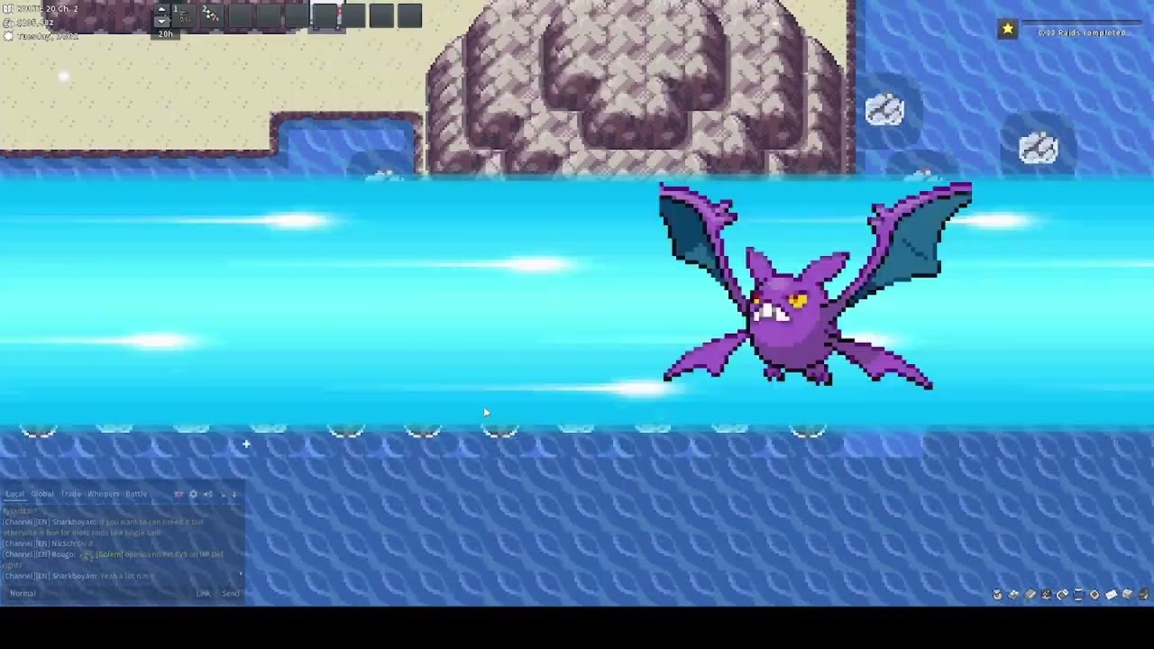 Playing the Pokemmo!!! (Blaine/Sevii Islands/Level Grinding)
