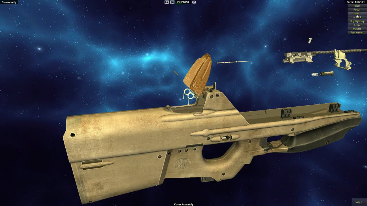 FN F2000 (Bütün parçalar - söküm)
