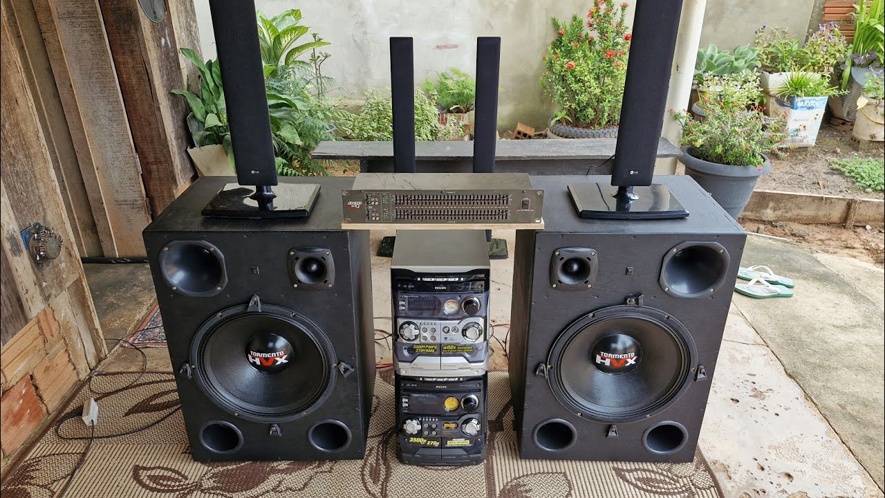 Philips Fw C555, esta na área, teste de grave sub grave e qualidade 🤔🤔🤔