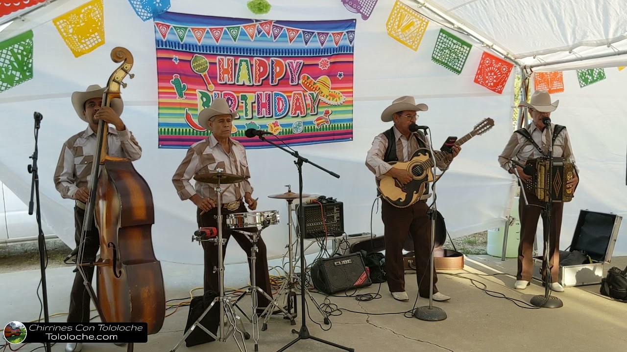 Corrido de Nayarit - Chirrines Con Tololoche en California 818-290-4645