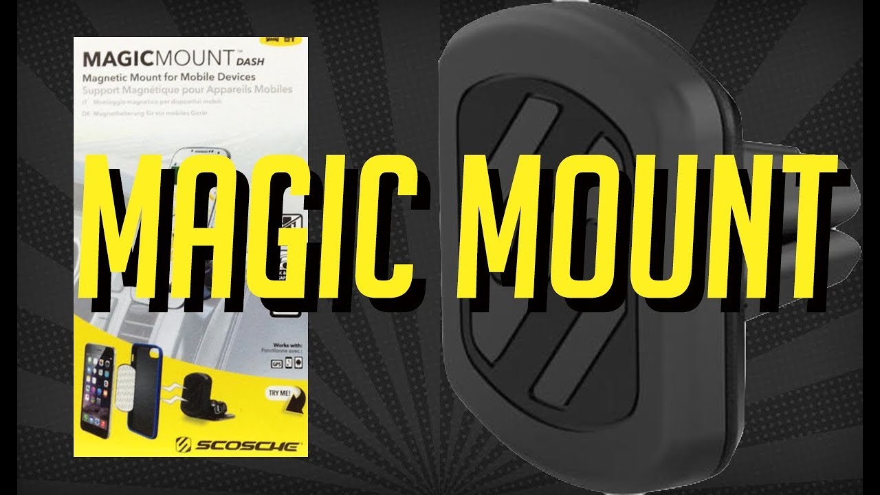 SCOSCHE Magic Phone Mount - Mobile Phone Holder review - unboxing