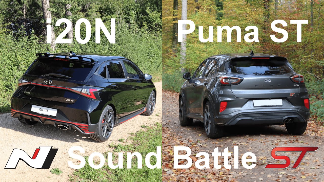 Hyundai i20N vs Ford Puma ST | Sound Battle | PhilippKCars #hyundaii20n #fordpumast #philippkcars