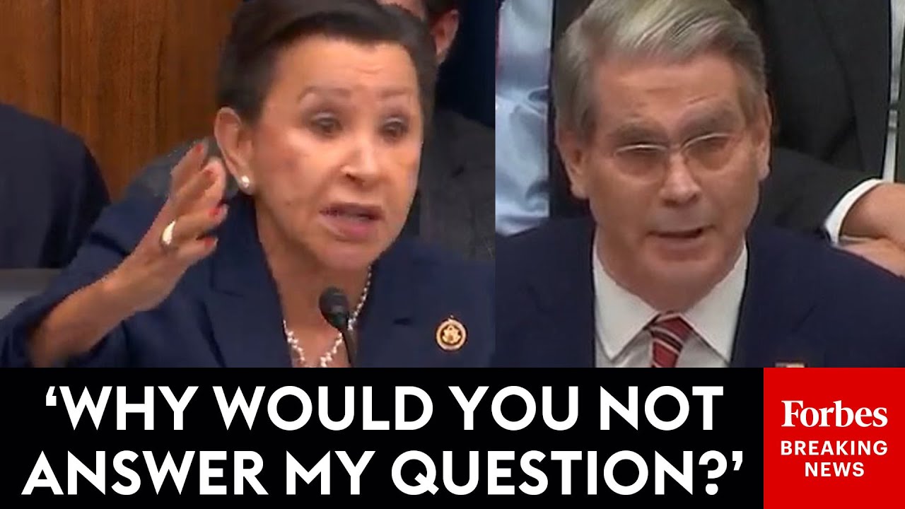 BREAKING NEWS: Nydia Velasquez Has Extremely Tense Interchange With Scott Bessent Over Trade Deals