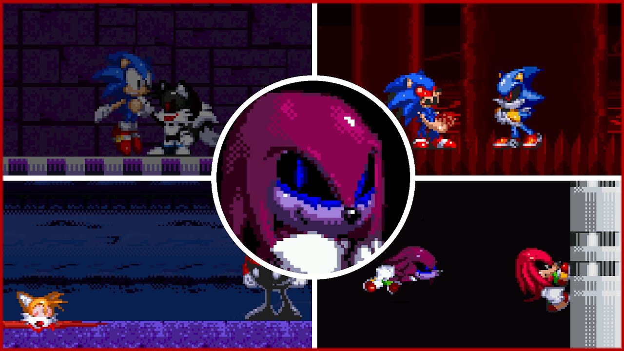 100% ДОСТИЖЕНИЙ В ИГРЕ Knuckles.exe the emerald curse