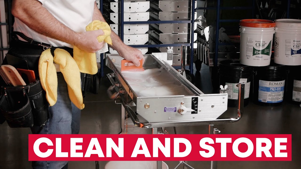 tapo-fix CB X series Pasting Machines: Clean and store