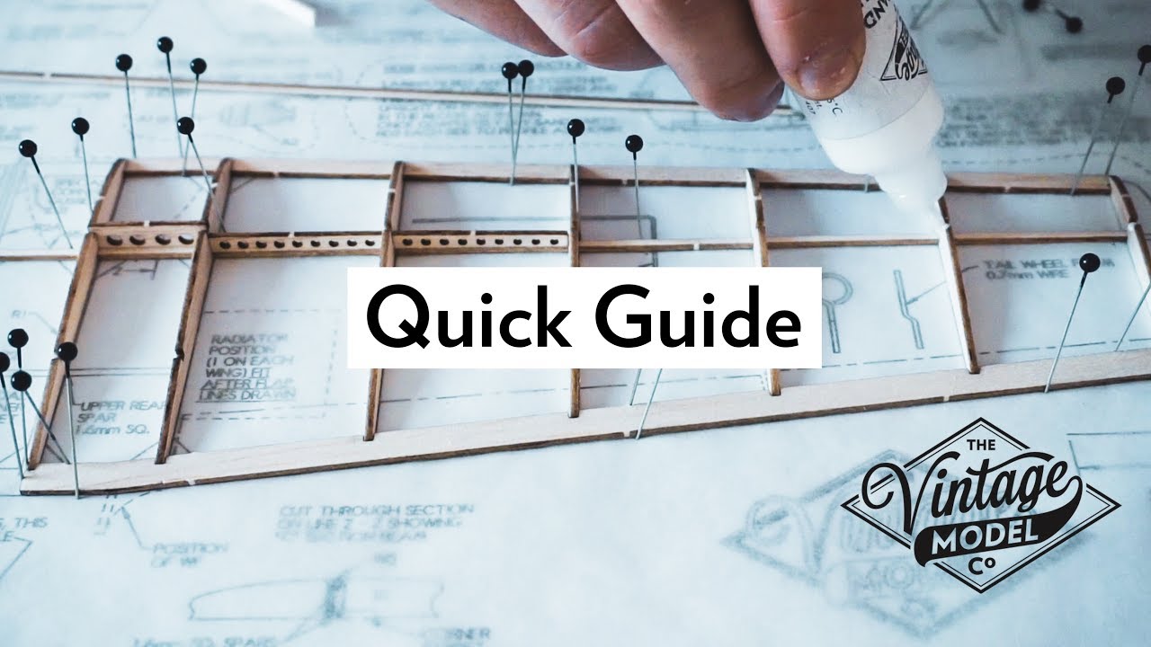 How to Make a Balsa Model Airplane Wing | Balsa Basics Series