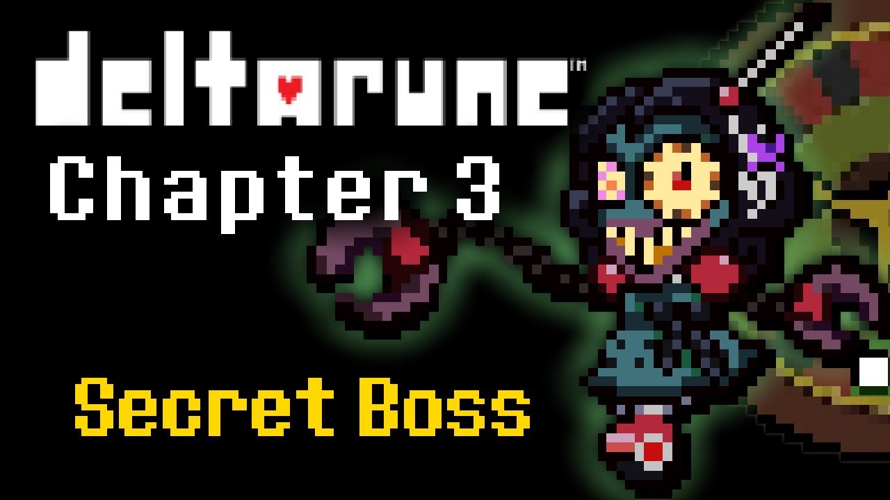 Deltarune Chapter 3 UST - OFFICIAL WAY - (Vs. Radiola) -  Secret Boss