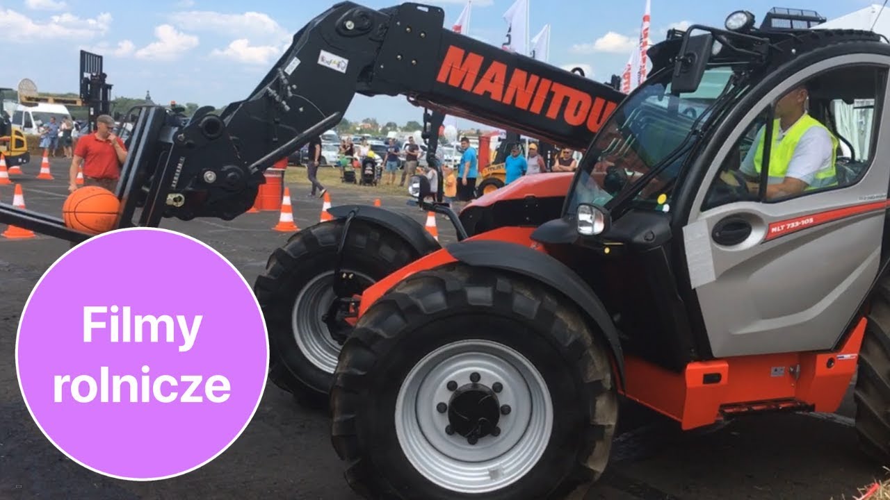 Szybki operator ładowarki teleskopowej Manitou