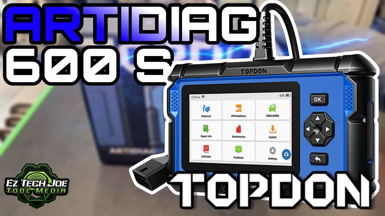 TOPDON AD600S Diagnostic Scan Tool Review! | DIY Friendly!