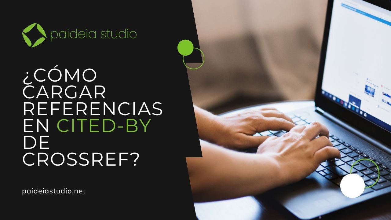 ¿Cómo cargar referencias en Cited-By de Crossref mediante Simple Text Query?