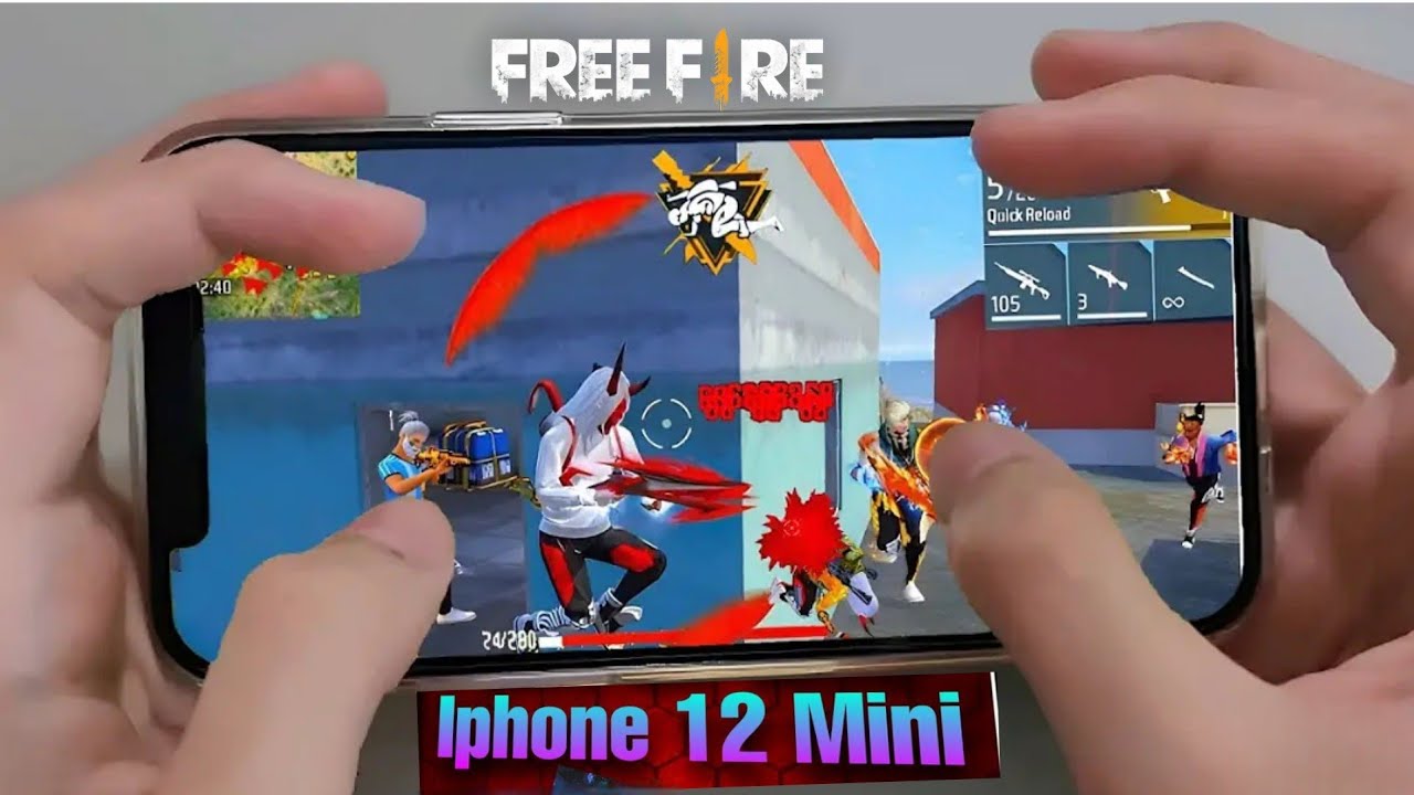 IPhone 12 Mini Free Fire Gameplay And Handcam Sensitivity Setting