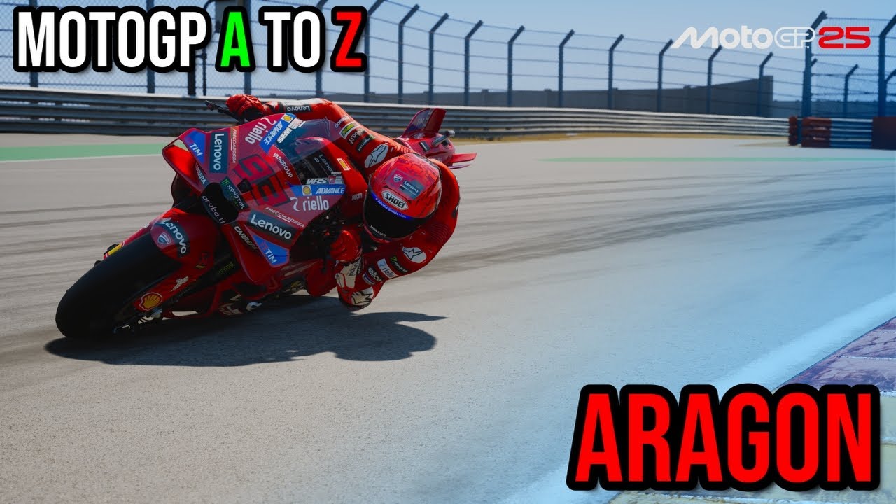 MotoGP A to Z: Mastering MotorLand Aragón | Full Lap Track Guide