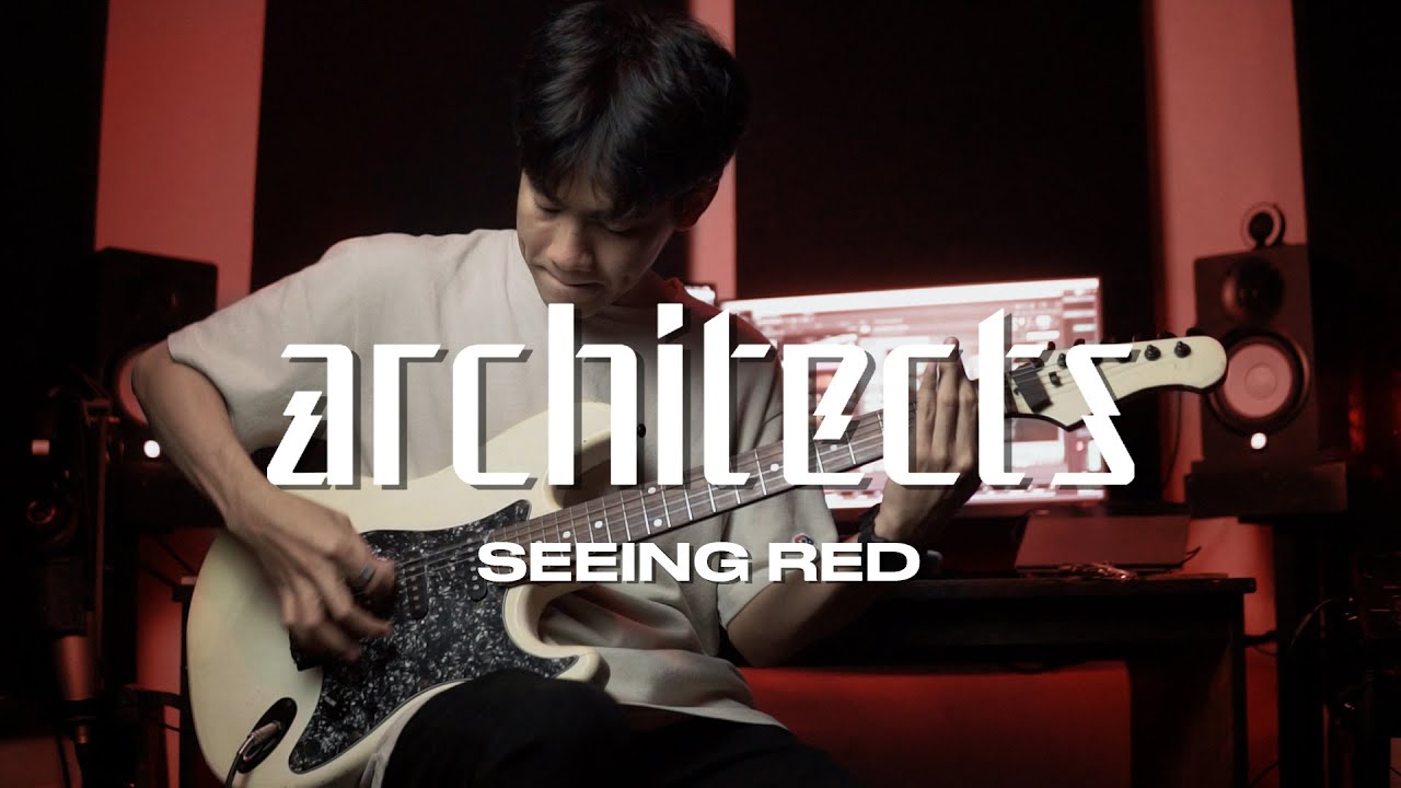 Architects - Seeing Red (guitar / instrumental cover) +TAB