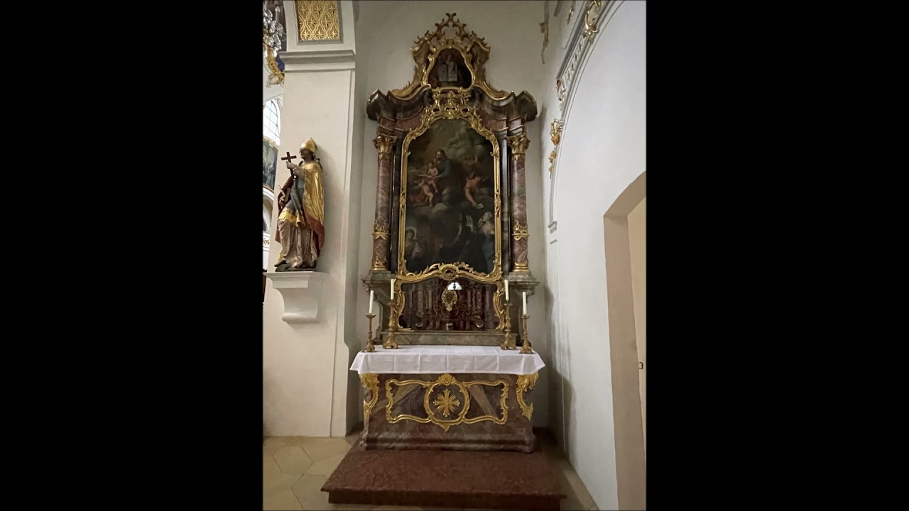 Scheyern PAF   Benediktinerabteikirche Mariä Himmelfahrt und Heilig Kreuz Festgeläut zum Kirchenjahr
