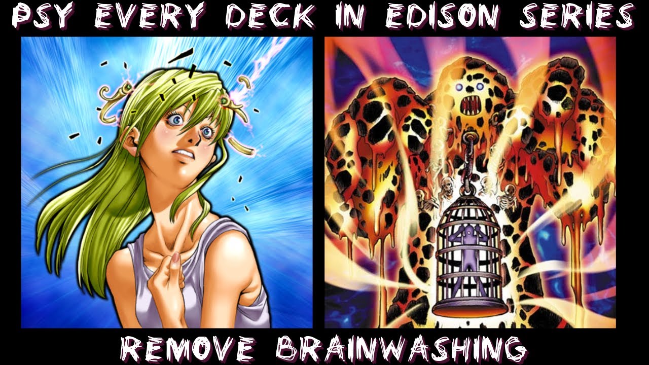 This Remove Brainwashing deck that Mr Z made is PEAK Edison Format deck building