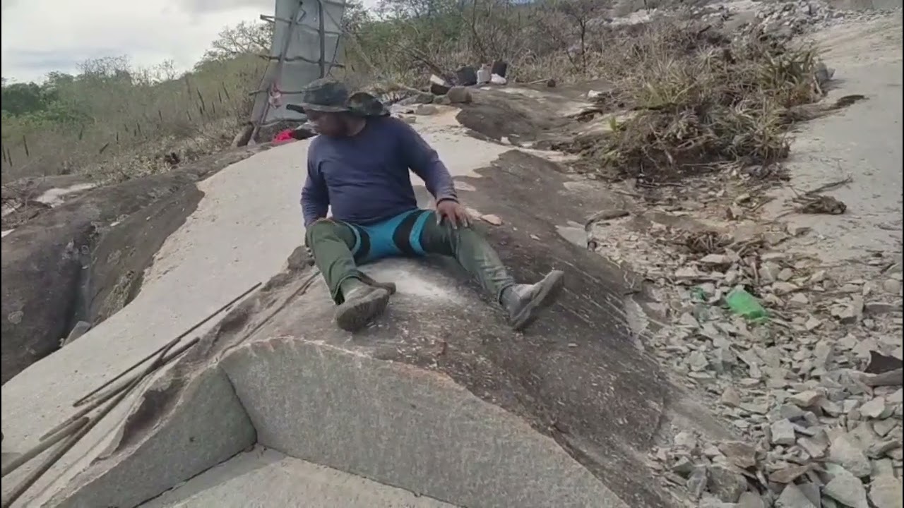 Preparação para meio fio