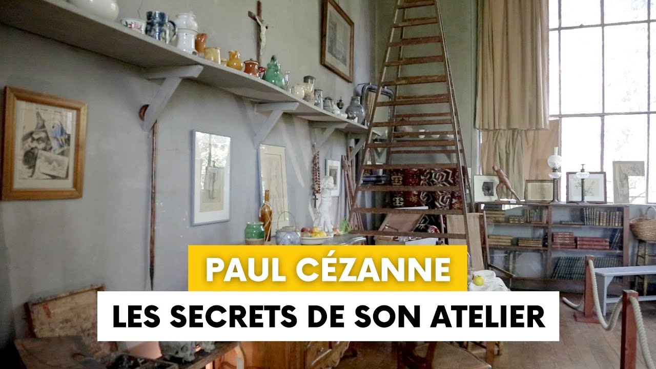 Les secrets de l’atelier du peintre Paul Cézanne à Aix-en-Provence