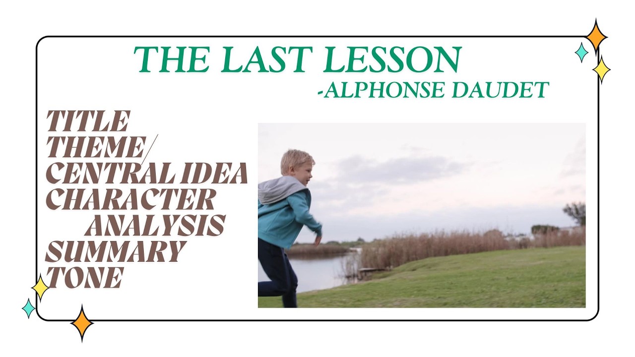 The Last Lesson Alphonse Daudet in Hin&Eng@TheEnlighteningLantern  #cbseenglishclass12 #cbse