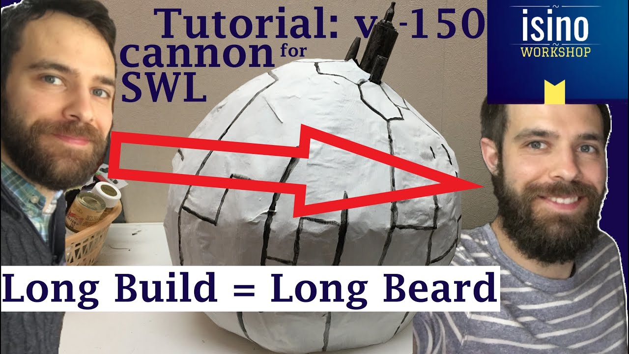 How To Make An ion cannon Using Recycled Materials - Star Wars Legion Terrain